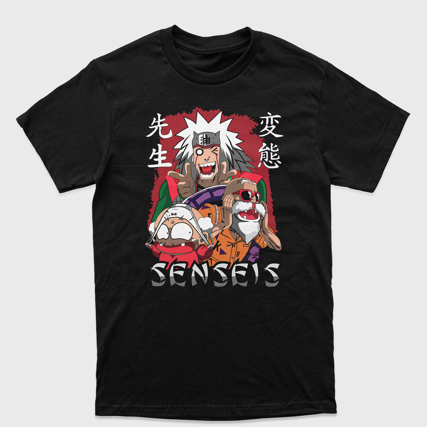 Camiseta Crossover Sensei