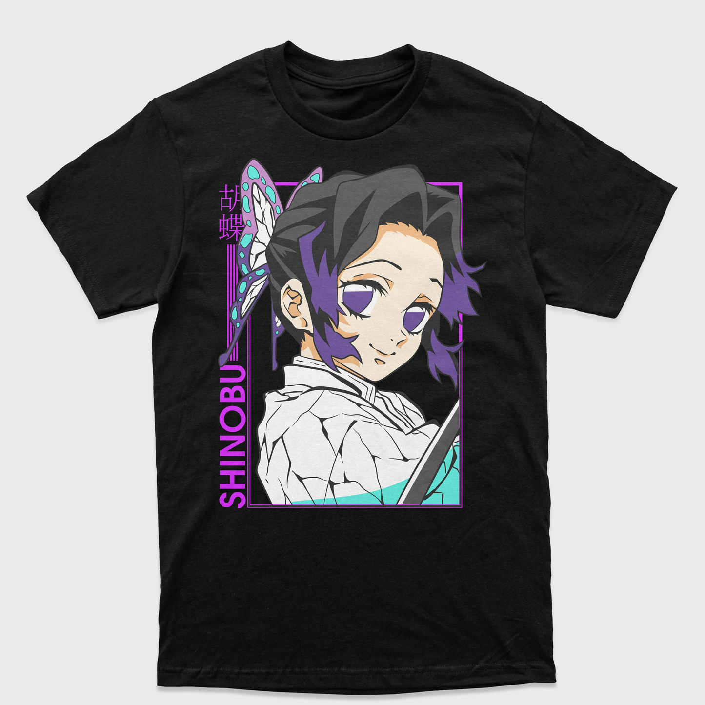 Camiseta Shinobu Demon Slayer Kimetsu No Yaiba