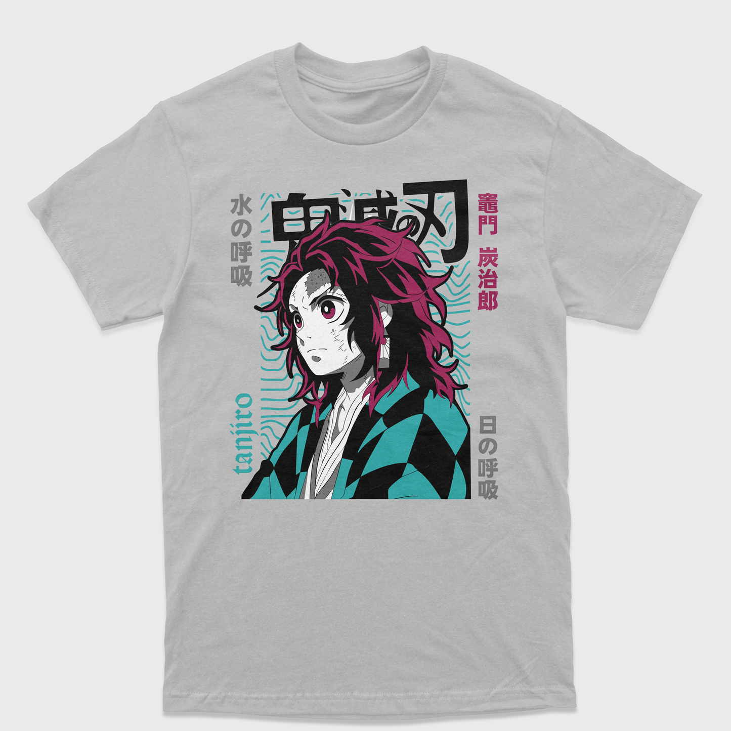 Camiseta Demon Slayer Tanjiro