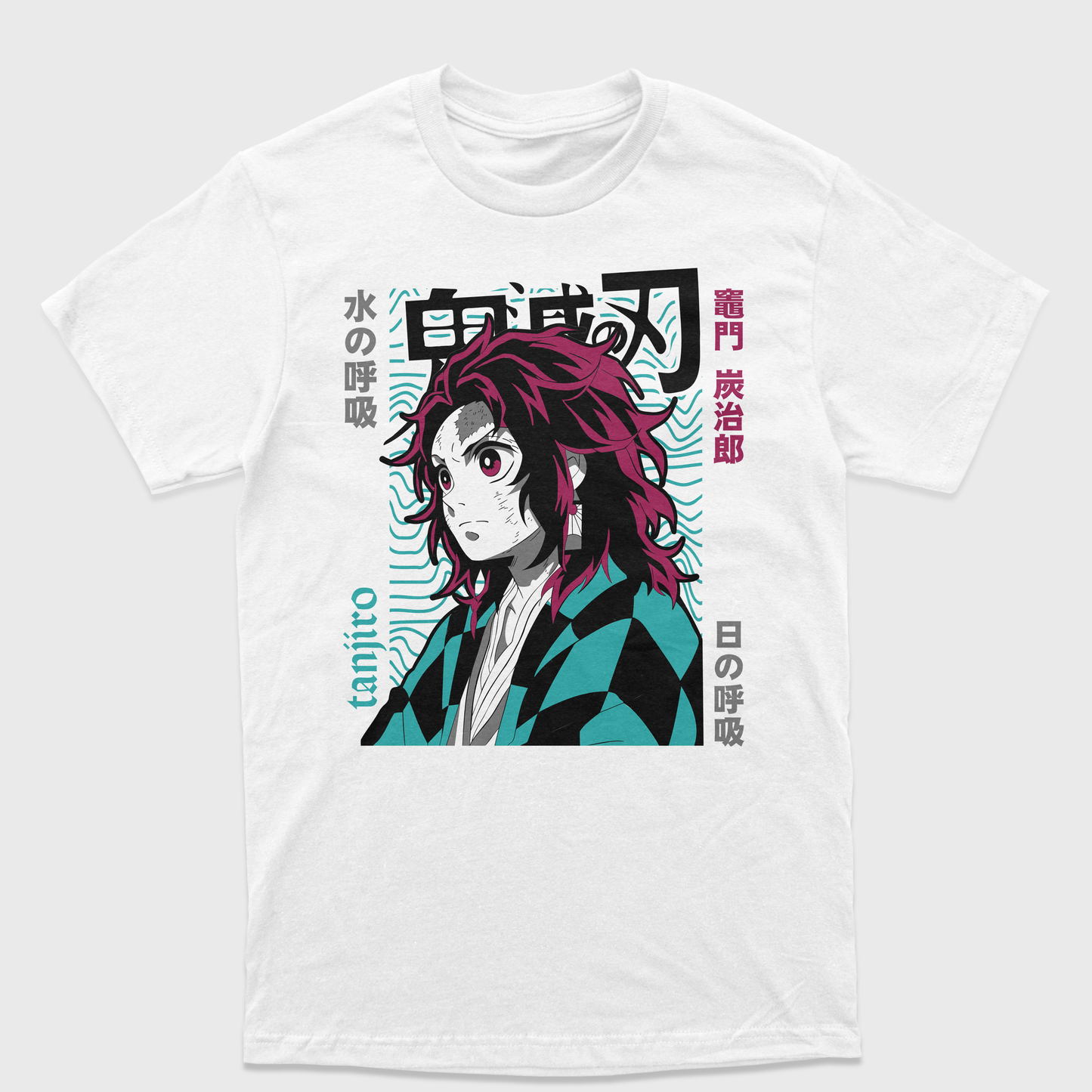 Camiseta Demon Slayer Tanjiro