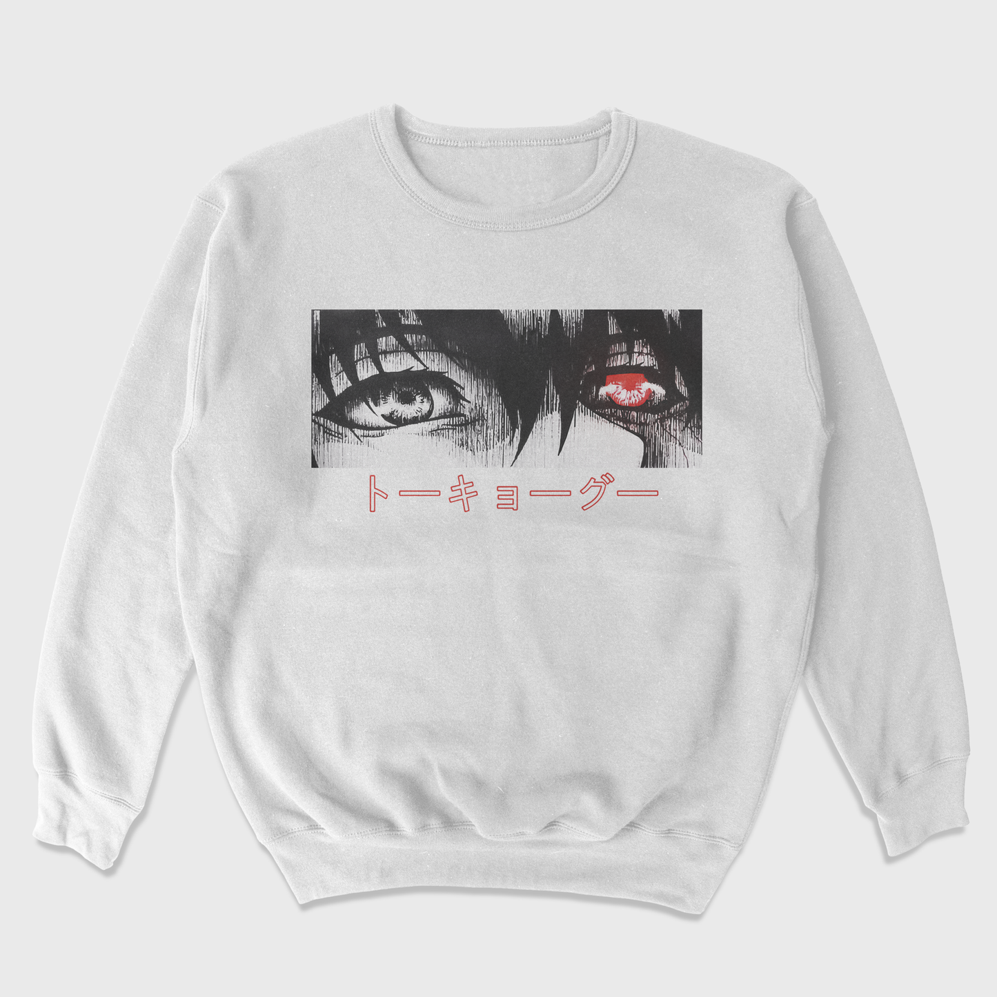 Moletom Gola Redonda Tokyo Ghoul Kaneki Eyes