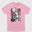 Camiseta Tokyo Revengers Mikey Draken Rosa Bebê 