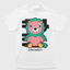 Camiseta Ursinho Anya Spy X Family-branco