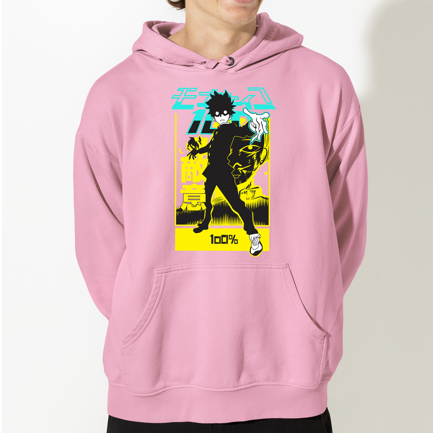 Moletom Canguru Anime Mob Psycho 100 Power